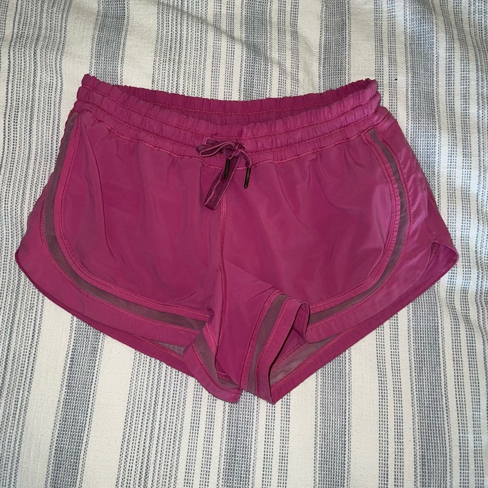 Pink Lululemon Shorts